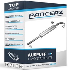 Mittelschalldämpfer für RENAULT SCENIC MEGANE CC III 1.4 TCe 2009-2015