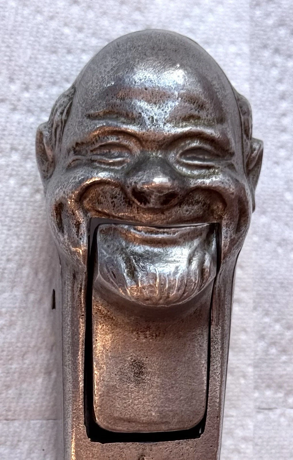 UNUSUAL : Aluminium Old Man Nutcracker - Perfect Working Order.