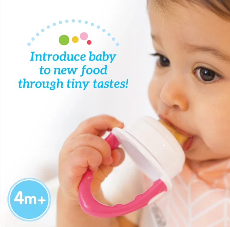 Set of 4 Teether Toys & Feeder - Nuby, Dr. Brown's, Bright Starts, & Munchkin - Image 3 of 4