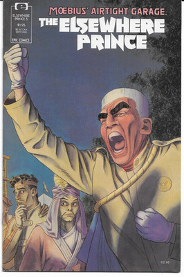 Elsewhere Prince (The) #5 - MOEBIUS' AIRTIGHT GARAGE (Sept 1990)  [Epic Comics]