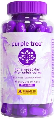 purple tree Post-Celebration Wellness Supplement | Liposomal Dihydromyricetin...
