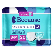 Overnight Absorbency Pull Ups - Adult Disposable Incontinence Underwear, Extr...