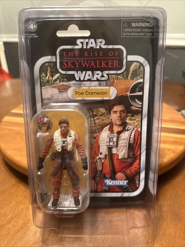 STAR WARS VINTAGE COLLECTION POE DAMERON VC160 X-WING PILOT W CASE