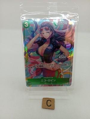 Nico Robin  P-111 Promo   ASIA Mini-tin Pack Set vol.2 One Piece Card Japan/A3