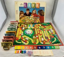 1977 Game of Life by Milton Bradley Complete in Very Good Condition FREE SHIP