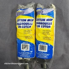 Scrub Buddies Cotton Mop Replacement Head For All Surfaces - New