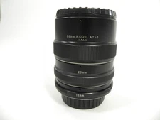 Vivitar Extension Tube Set AT-5 12,20,36mm