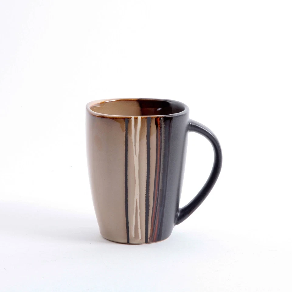 Juego de vajilla Better Homes & Gardens Bazaar - 16 piezas, gres marrón Foto 3 de 4