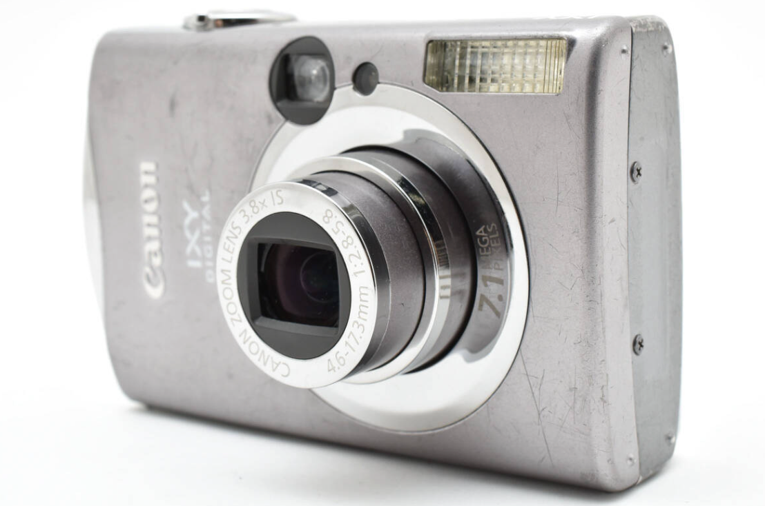 Canon IXY DIGITAL 900 IS 7.1MP Silver digital camera Japan Tested