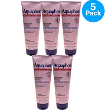 Aquaphor Healing Ointment Advanced Therapy Skin Protectant 7 oz 5 Pack New