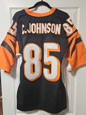 Chad Johnson  Signed Mitchell Ness Throwbacks Ring Of Honors Bengals Jersey JSA