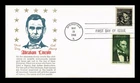 DR JIM STAMPS US COVER ABRAHAM LINCOLN 4C COIL FDC COMBO KHOL KRAFT CACHET