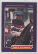 1992 Horse Star Jockey Star Cards Eddie Delahoussaye #61