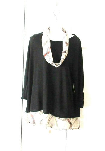 DRESS BARN Women's Blouse Top Tunic 