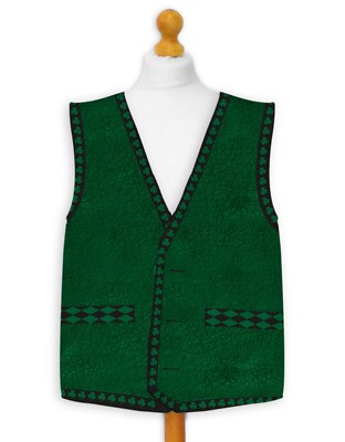 St Patricks Pissed On Paddy's Day Novelty Costume Fancy Dress Waistcoat