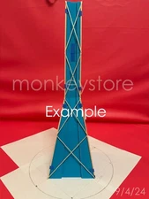 Tower Jig Template Science Olympiad Division B Non-Bonus Spec  2024 to 2025