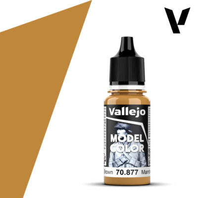 Vallejo Model Color 70877 Gold Brown Acrylic Paint