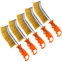 25X BremssattelbüRste MessingbüRste DrahtbüRsten HandbüRste 250Mm BüRste Hero