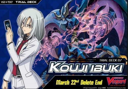 Cardfight Vanguard Vge V Td07 New Kouji Ibuki Trial Deck English Link Joker - 