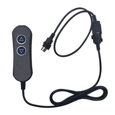 MLSK111-A1 Lift Chair Recliner Remote 2 Button 5 Pin Handset with USB Backlight