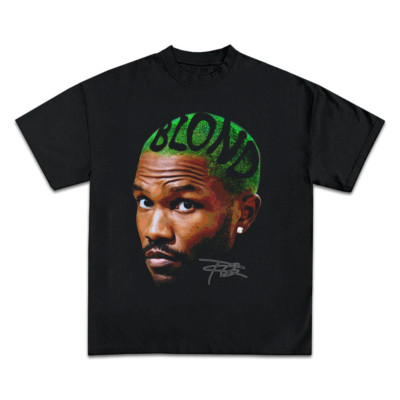 Frank Ocean Blonde Album unisex Black All Size Shirt