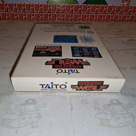 OPERATION WOLF TAITO NINTENDO NES PAL A ITALIANA MATTEL CIB NEW MINT