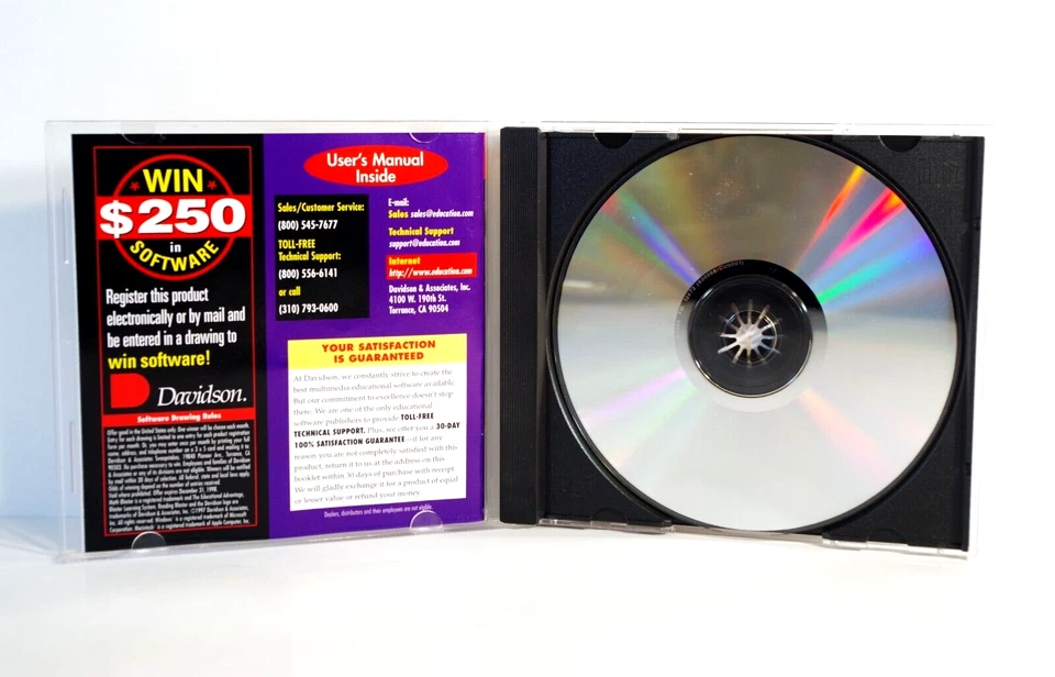 Math Blaster: Geometry (PC CD-ROM, 1996, Davidson & Associates) - VG! - Image 4 of 4