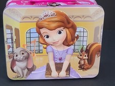 Disney Princess Sofia Tin Metal Snack Lunch Box