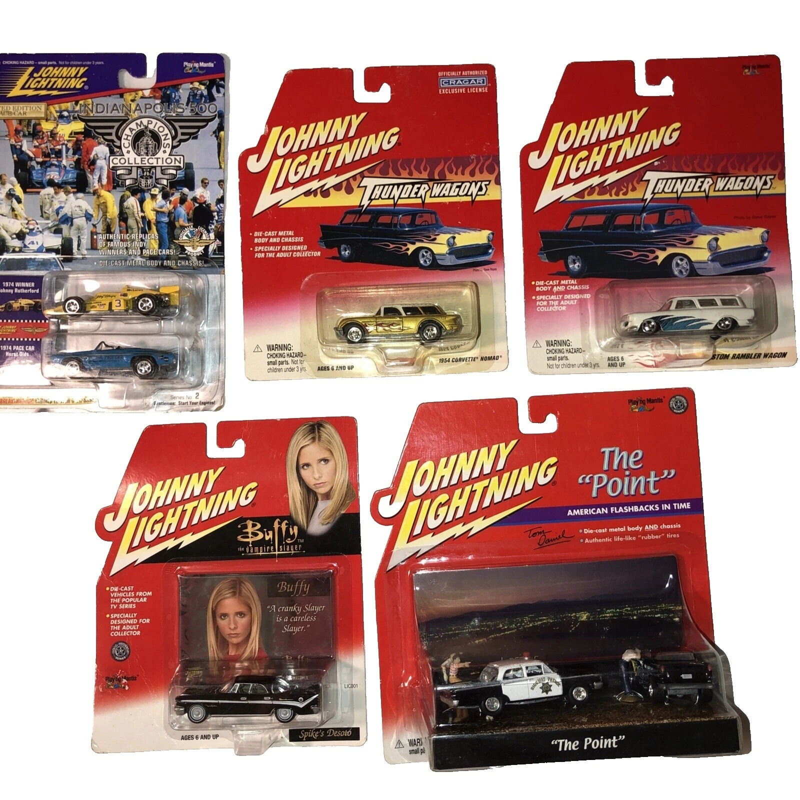 Johnny Lightning 1974 Vehicle Year Vintage Manufacture Diecast Cars, Trucks & Vans