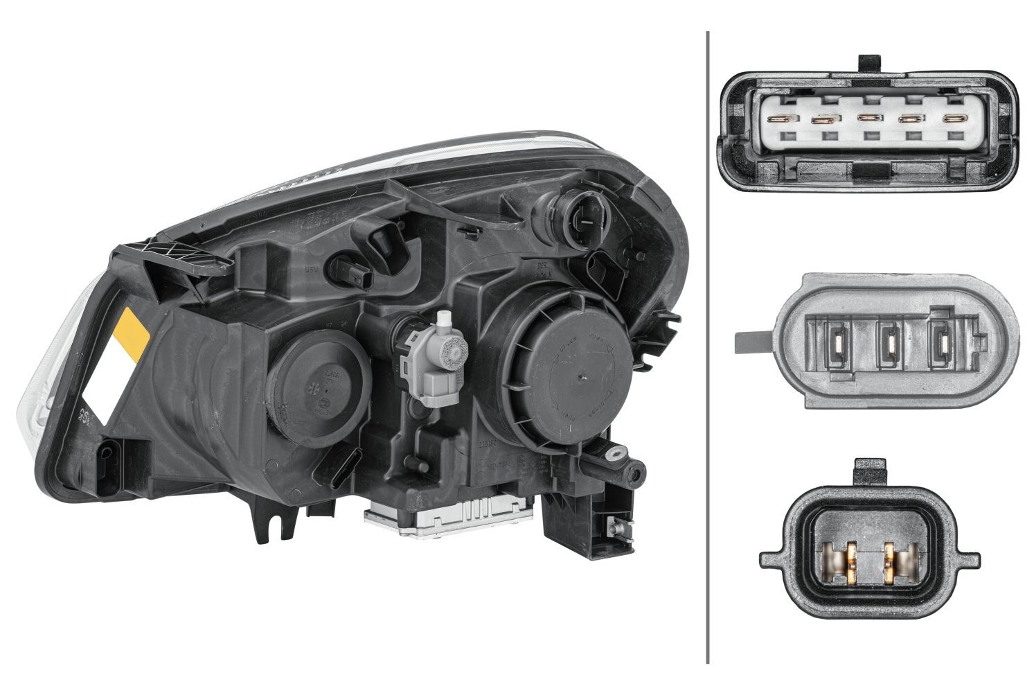 HELLA 1EF238042121 Headlight Right 1ef 238 042-121 for sale online