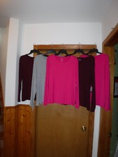 Long Sleeve Crewneck Tee Tops, XXL,XL, Nine West ,95% rayon 5% spandex , NWT