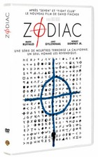 DVD - ZODIAC / DAVID FINCHER, JAKE GYLLENHAAL, ROBERT DOWNEY JR, MARK RUFFALO