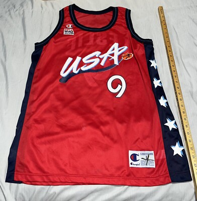 Rare Vintage Lisa Leslie #9 Team USA Olympics Champion WNBA