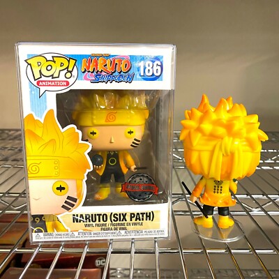 Funko Pop Naruto Shipuden : Naruto (Six Path) #186 Vinyl Glow in