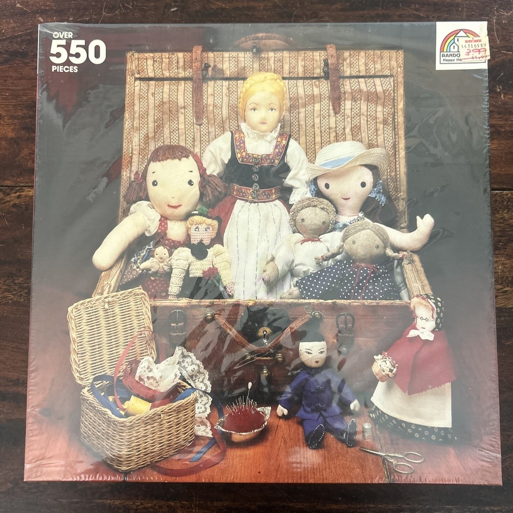 NEW - Vintage Doll Jigsaw Puzzle 550+ Pieces Random House Collection Made In USA