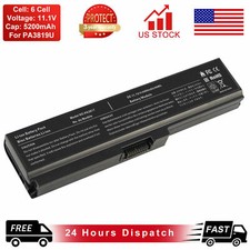 6 Cell Battery for Toshiba Satellite PA3817U-1BRS PA3819U-1BRS PABAS228 PABAS230