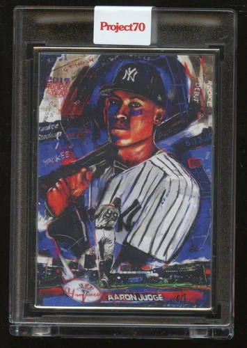 2021 Topps Project70 149 Artist Proof #40/51 2017 AARON JUDGE by Andrew Thiele