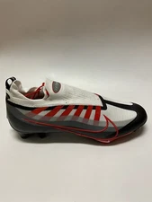 Nike Vapor Edge Elite 360 Flyknit Red White Football Cleats DQ3558-061 Size 16