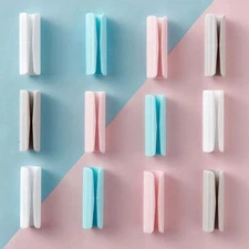 12x Bed Sheet Grippers Fasteners Clips Keep Sheets Snug for Mattress Raised Edge