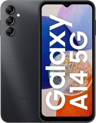 Samsung Galaxy A14 5G SM-A146U GSM Unlocked 64GB Black Excellent Condition