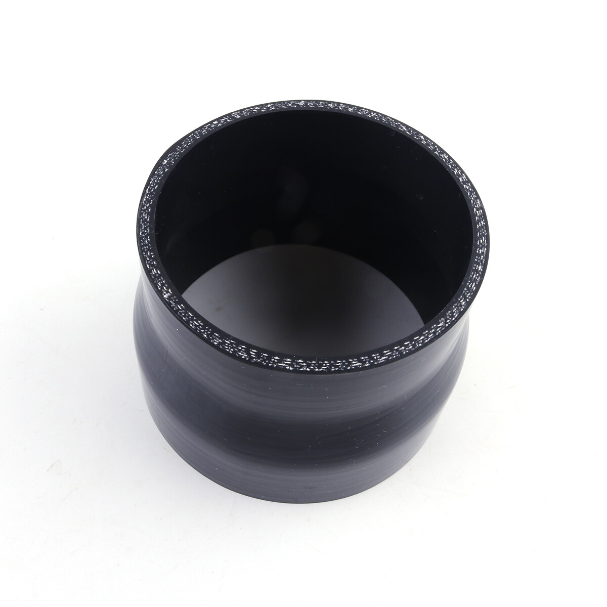 89-102mm ID 4-Ply Silicone Reducer Hose – Straight Coupler For Turbo Intercooler Piping (Black)