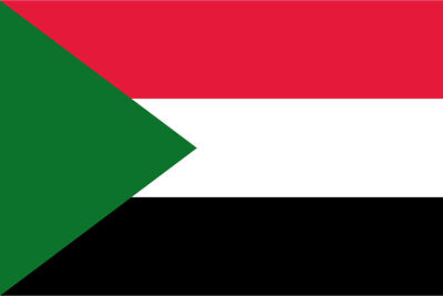 Blechschild 18x12 Sudan Flag of Sudan Wand Deko Bar Kneipe Sammler Geschenk