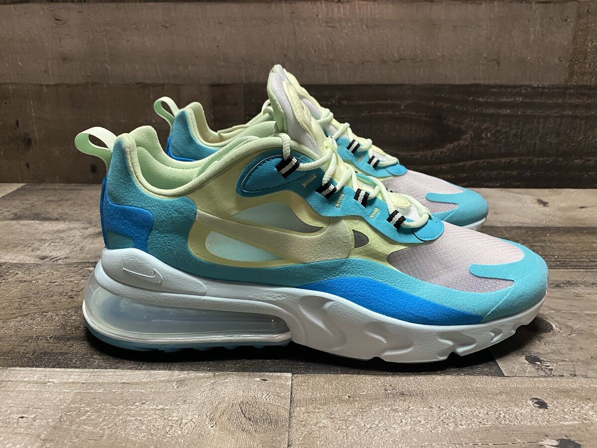 Mens Nike Air Max 270 React Hyper Jade/Running shoe AO4971 Mens Nike Air Max 270 React Hyper Jade/Running shoe AO4971