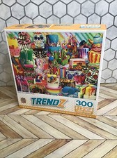 MasterPieces Trendz Fancy Cakes 300-Piece EZ Grip Large Size Jigsaw Puzzle