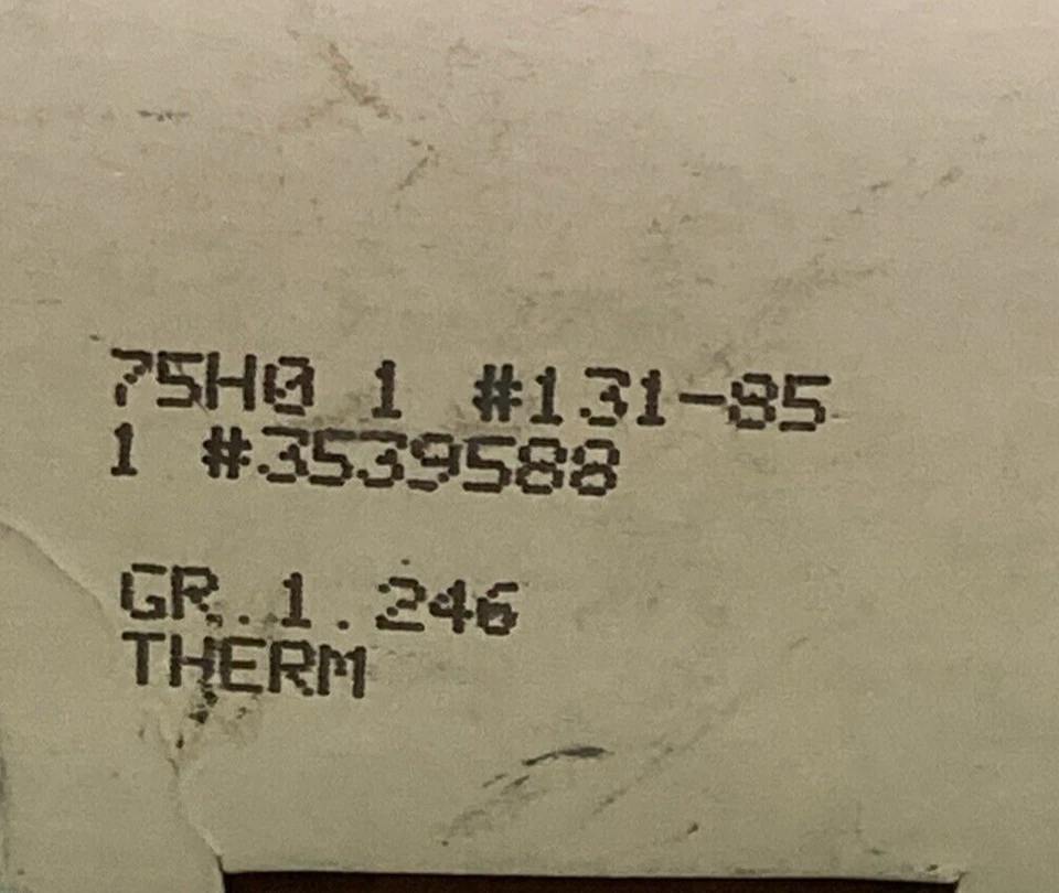 TERMOSTATO refrigerante motor GM 3539588 NUEVO GENUINO ACDELCO 131-85 Foto 2 de 4