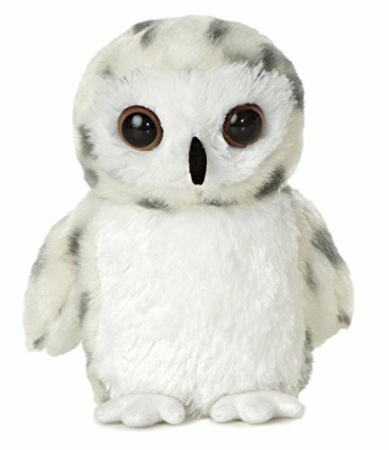 AURORA Mini Flopsies 31345 Белоснежный нежно-белый 8 дюймов Мягкая игрушка-сова 5290₽