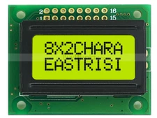 3.3V 8x2 LCD Module Character Display w/Tutorial,Bezel,HD44780,Backlight