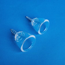 Copa Menstrual Transparente Mujer Silicona Luna Copa Período Copa Esterilizador•