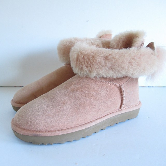ugg australia Pink Classic Novelty Short II Glitter Boots | AlexandAlexa