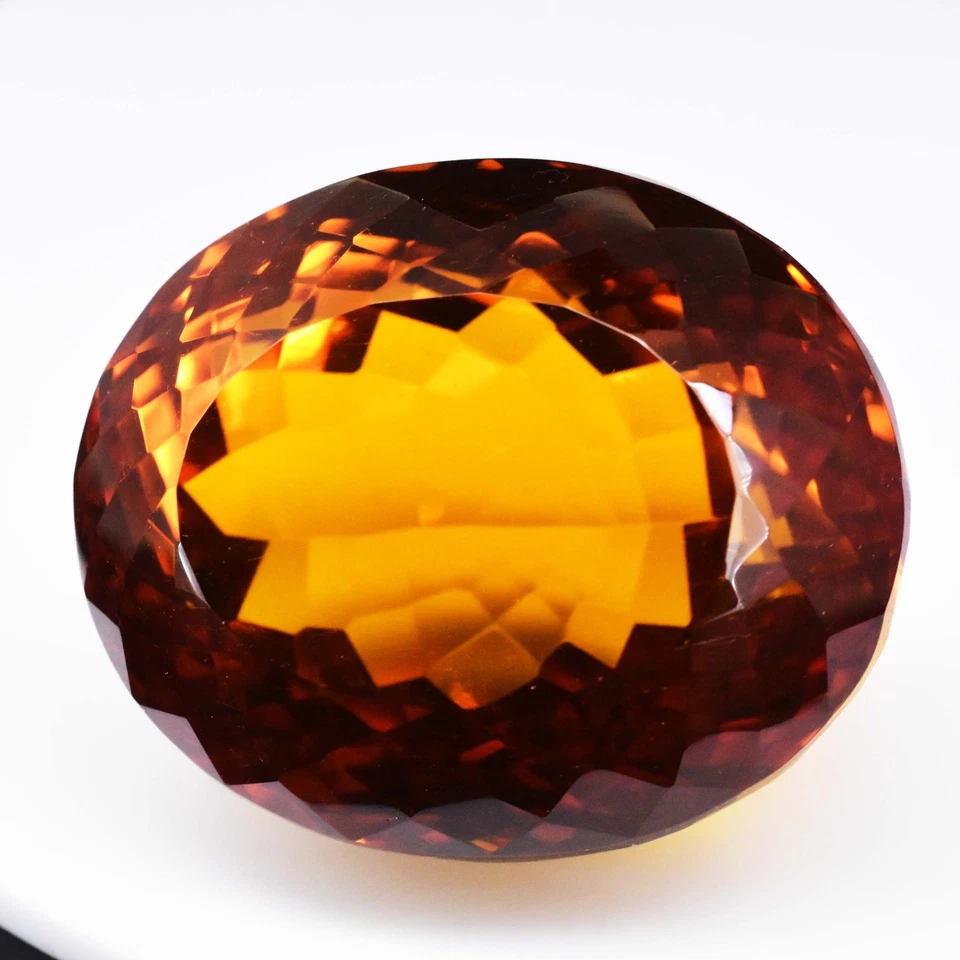 248.9 Ct Certified Brazilian Orange Citrine Natural Gemstone Perfect for Jewelry - Image 2 of 4
